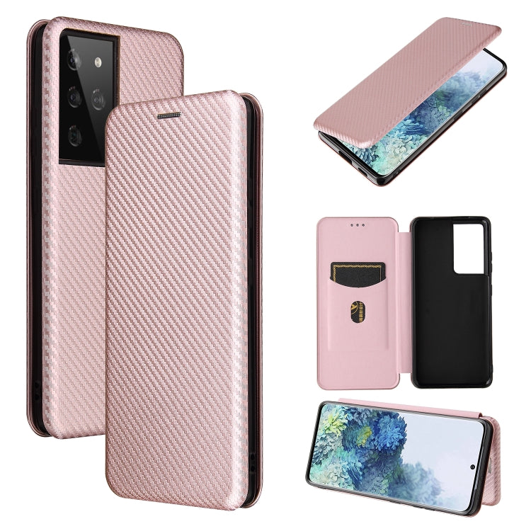 Carbon Fiber Texture Magnetic Horizontal Flip TPU + PC + PU Leather Case with Card Slot, For Huawei Mate 40, For LG K52 / K62, For vivo V20 Pro 5G, For Samsung Galaxy S21 Ultra 5G, For Motorola One 5G / Moto G 5G Plus, For Huawei Mate 40 Pro�����������...