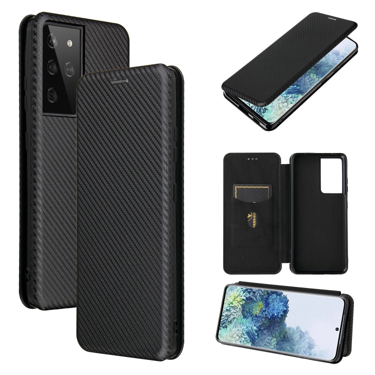 Carbon Fiber Texture Magnetic Horizontal Flip TPU + PC + PU Leather Case with Card Slot, For Huawei Mate 40, For LG K52 / K62, For vivo V20 Pro 5G, For Samsung Galaxy S21 Ultra 5G, For Motorola One 5G / Moto G 5G Plus, For Huawei Mate 40 Pro�����������...