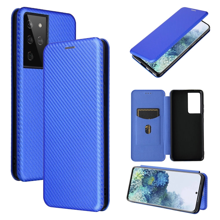 Carbon Fiber Texture Magnetic Horizontal Flip TPU + PC + PU Leather Case with Card Slot, For Huawei Mate 40, For LG K52 / K62, For vivo V20 Pro 5G, For Samsung Galaxy S21 Ultra 5G, For Motorola One 5G / Moto G 5G Plus, For Huawei Mate 40 Pro�����������...