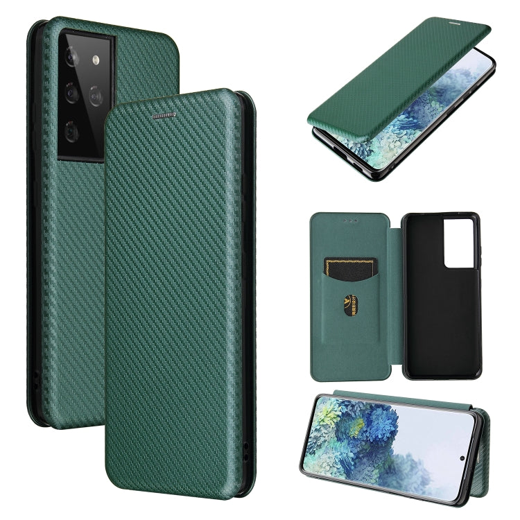 Carbon Fiber Texture Magnetic Horizontal Flip TPU + PC + PU Leather Case with Card Slot, For Huawei Mate 40, For LG K52 / K62, For vivo V20 Pro 5G, For Samsung Galaxy S21 Ultra 5G, For Motorola One 5G / Moto G 5G Plus, For Huawei Mate 40 Pro�����������...