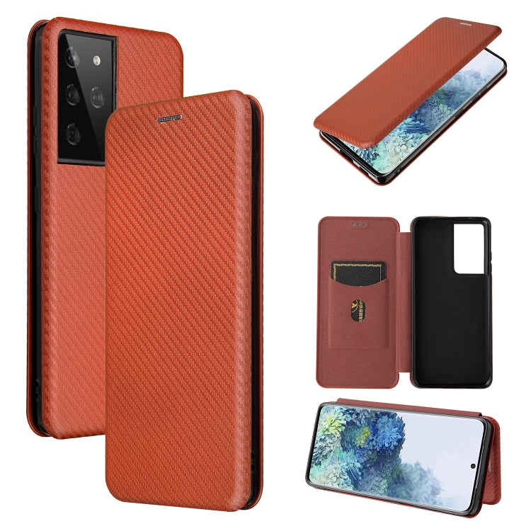 Carbon Fiber Texture Magnetic Horizontal Flip TPU + PC + PU Leather Case with Card Slot, For Huawei Mate 40, For LG K52 / K62, For vivo V20 Pro 5G, For Samsung Galaxy S21 Ultra 5G, For Motorola One 5G / Moto G 5G Plus, For Huawei Mate 40 Pro�����������...