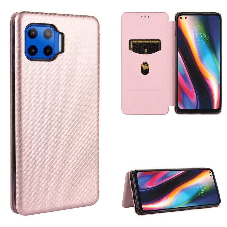 Carbon Fiber Texture Magnetic Horizontal Flip TPU + PC + PU Leather Case with Card Slot, For Huawei Mate 40, For LG K52 / K62, For vivo V20 Pro 5G, For Samsung Galaxy S21 Ultra 5G, For Motorola One 5G / Moto G 5G Plus, For Huawei Mate 40 Pro�����������...