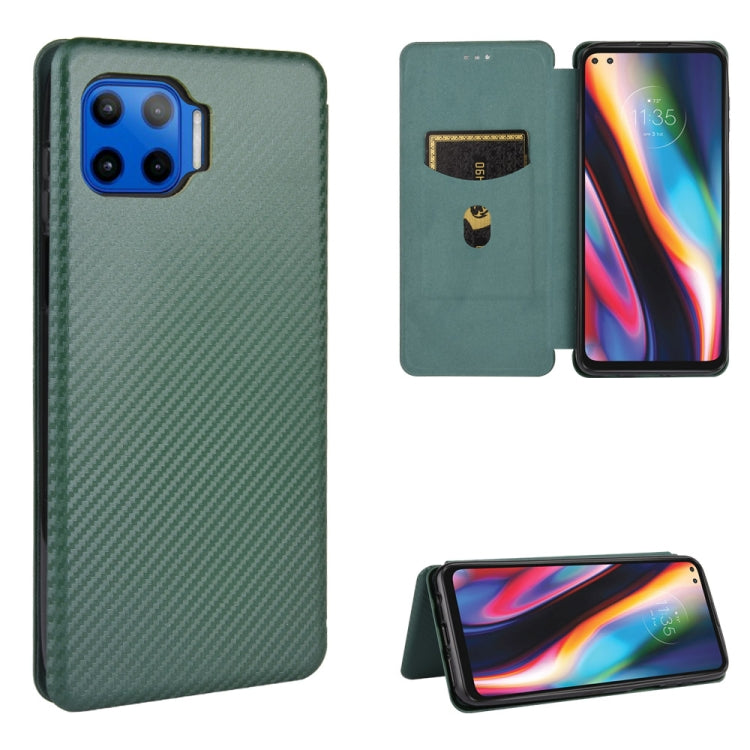 Carbon Fiber Texture Magnetic Horizontal Flip TPU + PC + PU Leather Case with Card Slot, For Huawei Mate 40, For LG K52 / K62, For vivo V20 Pro 5G, For Samsung Galaxy S21 Ultra 5G, For Motorola One 5G / Moto G 5G Plus, For Huawei Mate 40 Pro�����������...