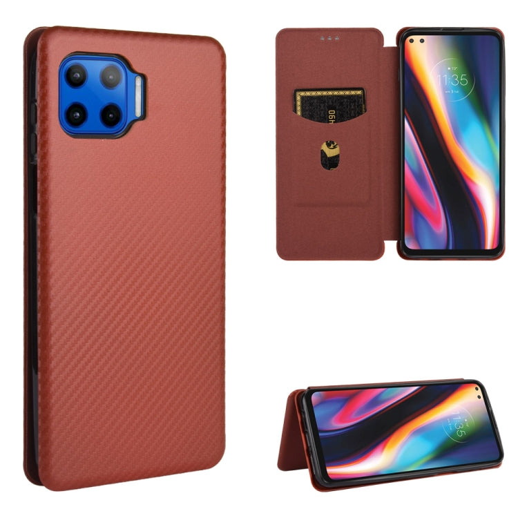 Carbon Fiber Texture Magnetic Horizontal Flip TPU + PC + PU Leather Case with Card Slot, For Huawei Mate 40, For LG K52 / K62, For vivo V20 Pro 5G, For Samsung Galaxy S21 Ultra 5G, For Motorola One 5G / Moto G 5G Plus, For Huawei Mate 40 Pro�����������...
