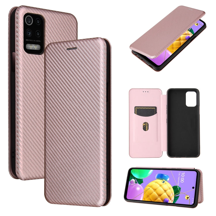 Carbon Fiber Texture Magnetic Horizontal Flip TPU + PC + PU Leather Case with Card Slot, For Huawei Mate 40, For LG K52 / K62, For vivo V20 Pro 5G, For Samsung Galaxy S21 Ultra 5G, For Motorola One 5G / Moto G 5G Plus, For Huawei Mate 40 Pro�����������...