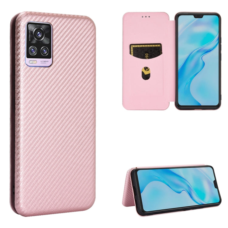 Carbon Fiber Texture Magnetic Horizontal Flip TPU + PC + PU Leather Case with Card Slot, For Huawei Mate 40, For LG K52 / K62, For vivo V20 Pro 5G, For Samsung Galaxy S21 Ultra 5G, For Motorola One 5G / Moto G 5G Plus, For Huawei Mate 40 Pro�����������...