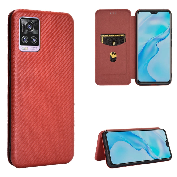 Carbon Fiber Texture Magnetic Horizontal Flip TPU + PC + PU Leather Case with Card Slot, For Huawei Mate 40, For LG K52 / K62, For vivo V20 Pro 5G, For Samsung Galaxy S21 Ultra 5G, For Motorola One 5G / Moto G 5G Plus, For Huawei Mate 40 Pro�����������...