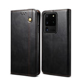 Simple Wax Crazy Horse Texture Horizontal Flip Leather Case with Card Slots & Wallet, For Samsung Galaxy S20 UItra, For Samsung Galaxy S20 FE, For Samsung Galaxy S20 Plus