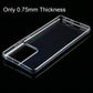 0.75mm Ultrathin Transparent TPU Soft Protective Case, For Samsung Galaxy S21 Ultra 5G, For Samsung Galaxy S21+ 5G, For Samsung Galaxy S21 5G