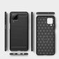 Brushed Texture Carbon Fiber TPU Case, For Samsung Galaxy A12