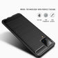 Brushed Texture Carbon Fiber TPU Case, For Samsung Galaxy A12