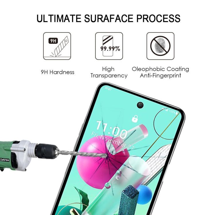 25 PCS Full Glue Full Screen Tempered Glass Film