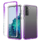 Shockproof  High Transparency Two-color Gradual Change PC+TPU Candy Colors Protective Case, For Samsung Galaxy S21+ 5G, For Samsung Galaxy S21 Ultra 5G