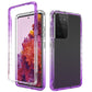 Shockproof  High Transparency Two-color Gradual Change PC+TPU Candy Colors Protective Case, For Samsung Galaxy S21+ 5G, For Samsung Galaxy S21 Ultra 5G
