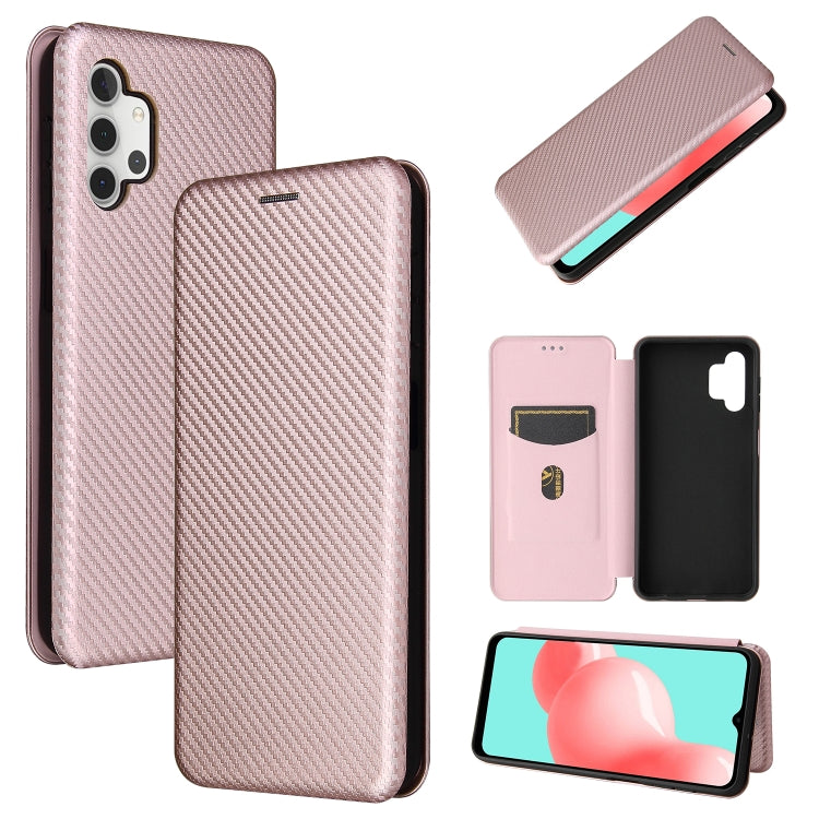 Carbon Fiber Texture Magnetic Horizontal Flip TPU + PC + PU Leather Case with Card Slot, For Huawei Y9a, For Huawei nova 8 SE, For Huawei Honor 10X Lite, For Samsung Galaxy A12 / M12, For Samsung Galaxy A32 5G, For Samsung Galaxy S30�������������������...