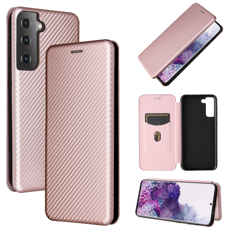 Carbon Fiber Texture Magnetic Horizontal Flip TPU + PC + PU Leather Case with Card Slot, For Huawei Y9a, For Huawei nova 8 SE, For Huawei Honor 10X Lite, For Samsung Galaxy A12 / M12, For Samsung Galaxy A32 5G, For Samsung Galaxy S30�������������������...