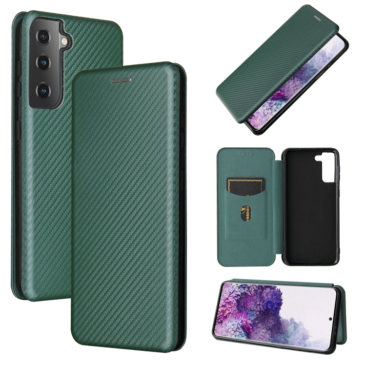Carbon Fiber Texture Magnetic Horizontal Flip TPU + PC + PU Leather Case with Card Slot, For Huawei Y9a, For Huawei nova 8 SE, For Huawei Honor 10X Lite, For Samsung Galaxy A12 / M12, For Samsung Galaxy A32 5G, For Samsung Galaxy S30�������������������...