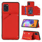 Skin Feel PU + TPU + PC Back Cover Shockproof Case with Card Slots & Holder & Photo Frame, For Samsung Galaxy A20 & A30, For Samsung Galaxy A31, For Samsung Galaxy A51, For Samsung Galaxy M51, For Samsung Galaxy M80s & A91, For Samsung Galaxy S20+
