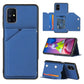 Skin Feel PU + TPU + PC Back Cover Shockproof Case with Card Slots & Holder & Photo Frame, For Samsung Galaxy A20 & A30, For Samsung Galaxy A31, For Samsung Galaxy A51, For Samsung Galaxy M51, For Samsung Galaxy M80s & A91, For Samsung Galaxy S20+