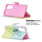 Colored Drawing Pattern Horizontal Flip Leather Case with Holder & Card Slots & Wallet