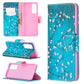 Colored Drawing Pattern Horizontal Flip Leather Case with Holder & Card Slots & Wallet
