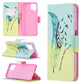Colored Drawing Pattern Horizontal Flip Leather Case with Holder & Card Slots & Wallet