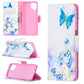 Colored Drawing Pattern Horizontal Flip Leather Case with Holder & Card Slots & Wallet