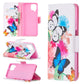 Colored Drawing Pattern Horizontal Flip Leather Case with Holder & Card Slots & Wallet