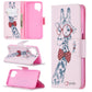 Colored Drawing Pattern Horizontal Flip Leather Case with Holder & Card Slots & Wallet