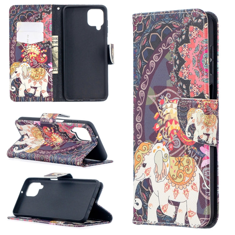 Colored Drawing Pattern Horizontal Flip Leather Case with Holder & Card Slots & Wallet