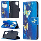Colored Drawing Pattern Horizontal Flip Leather Case with Holder & Card Slots & Wallet
