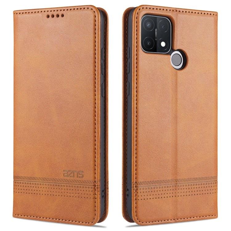 AZNS Magnetic Calf Texture Horizontal Flip Leather Case with Card Slots & Holder & Wallet, For OPPO A15, For vivo Y20, For vivo Y70s / Y51s / IQOO U1, For Samsung Galaxy A42 5G, For Samsung Galaxy M51 (Side Fingerprint)
