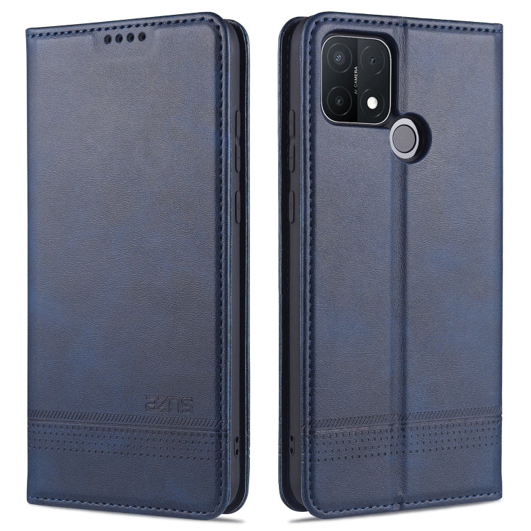 AZNS Magnetic Calf Texture Horizontal Flip Leather Case with Card Slots & Holder & Wallet, For OPPO A15, For vivo Y20, For vivo Y70s / Y51s / IQOO U1, For Samsung Galaxy A42 5G, For Samsung Galaxy M51 (Side Fingerprint)