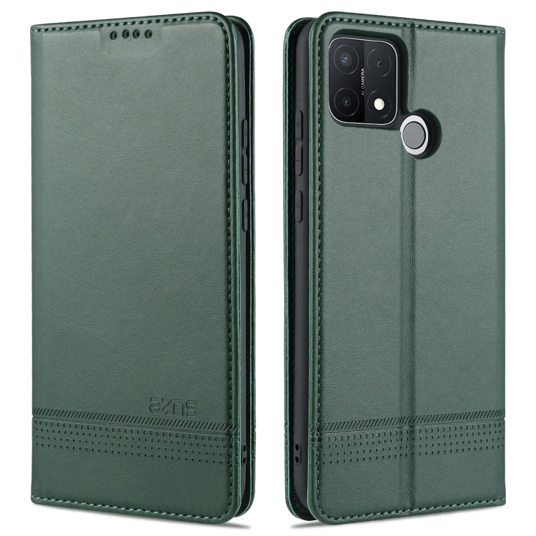 AZNS Magnetic Calf Texture Horizontal Flip Leather Case with Card Slots & Holder & Wallet, For OPPO A15, For vivo Y20, For vivo Y70s / Y51s / IQOO U1, For Samsung Galaxy A42 5G, For Samsung Galaxy M51 (Side Fingerprint)