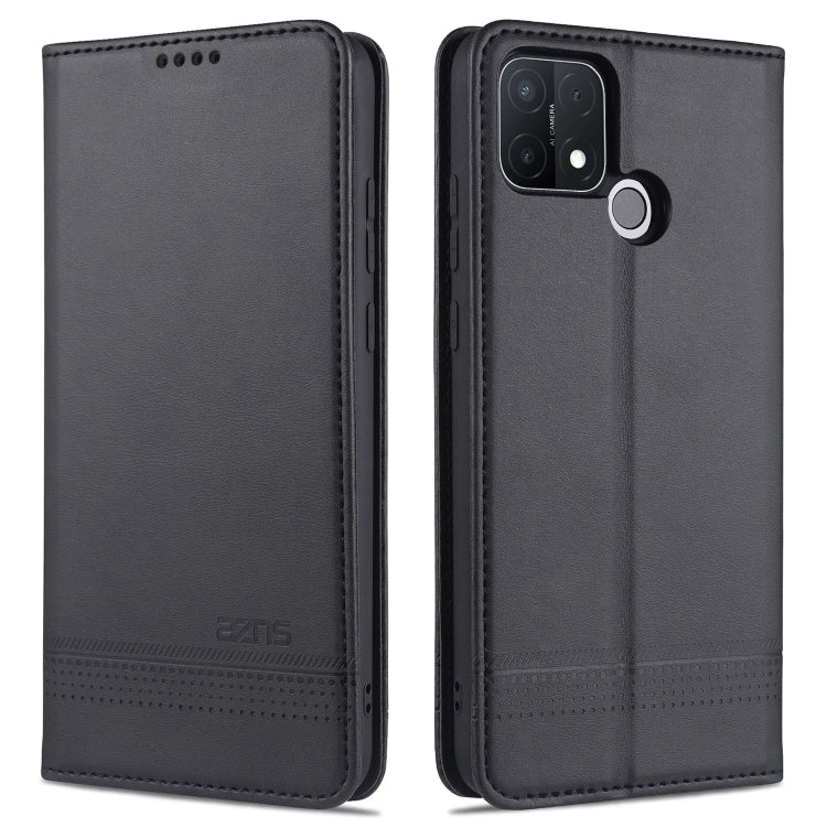 AZNS Magnetic Calf Texture Horizontal Flip Leather Case with Card Slots & Holder & Wallet, For OPPO A15, For vivo Y20, For vivo Y70s / Y51s / IQOO U1, For Samsung Galaxy A42 5G, For Samsung Galaxy M51 (Side Fingerprint)