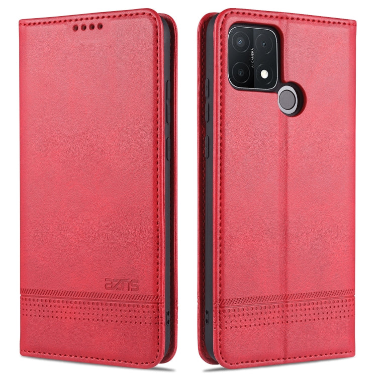 AZNS Magnetic Calf Texture Horizontal Flip Leather Case with Card Slots & Holder & Wallet, For OPPO A15, For vivo Y20, For vivo Y70s / Y51s / IQOO U1, For Samsung Galaxy A42 5G, For Samsung Galaxy M51 (Side Fingerprint)