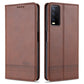 AZNS Magnetic Calf Texture Horizontal Flip Leather Case with Card Slots & Holder & Wallet, For OPPO A15, For vivo Y20, For vivo Y70s / Y51s / IQOO U1, For Samsung Galaxy A42 5G, For Samsung Galaxy M51 (Side Fingerprint)