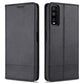 AZNS Magnetic Calf Texture Horizontal Flip Leather Case with Card Slots & Holder & Wallet, For OPPO A15, For vivo Y20, For vivo Y70s / Y51s / IQOO U1, For Samsung Galaxy A42 5G, For Samsung Galaxy M51 (Side Fingerprint)