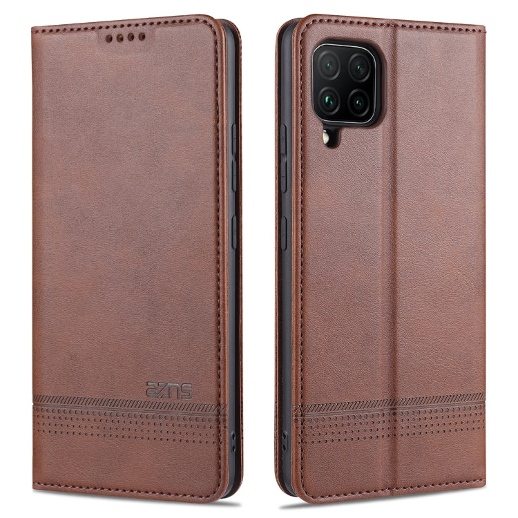 AZNS Magnetic Calf Texture Horizontal Flip Leather Case with Card Slots & Holder & Wallet, For OPPO A15, For vivo Y20, For vivo Y70s / Y51s / IQOO U1, For Samsung Galaxy A42 5G, For Samsung Galaxy M51 (Side Fingerprint)
