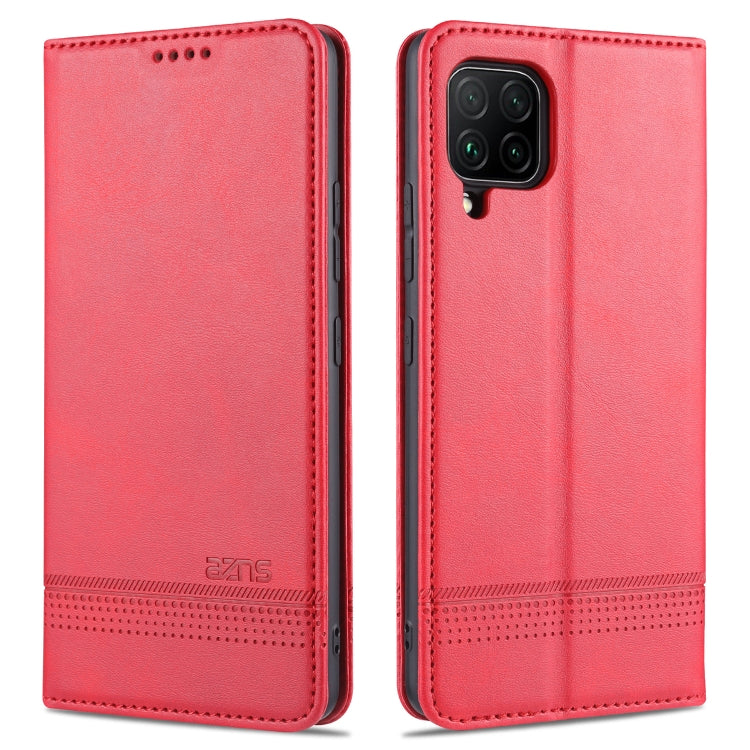 AZNS Magnetic Calf Texture Horizontal Flip Leather Case with Card Slots & Holder & Wallet, For OPPO A15, For vivo Y20, For vivo Y70s / Y51s / IQOO U1, For Samsung Galaxy A42 5G, For Samsung Galaxy M51 (Side Fingerprint)