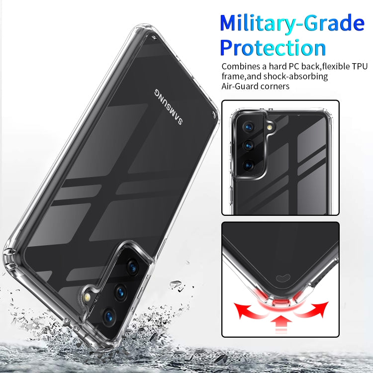 Shockproof Thickening Acrylic Protective Case, For Samsung Galaxy S21 5G, For Samsung Galaxy S21+ 5G, For Samsung Galaxy S21 Ultra 5G