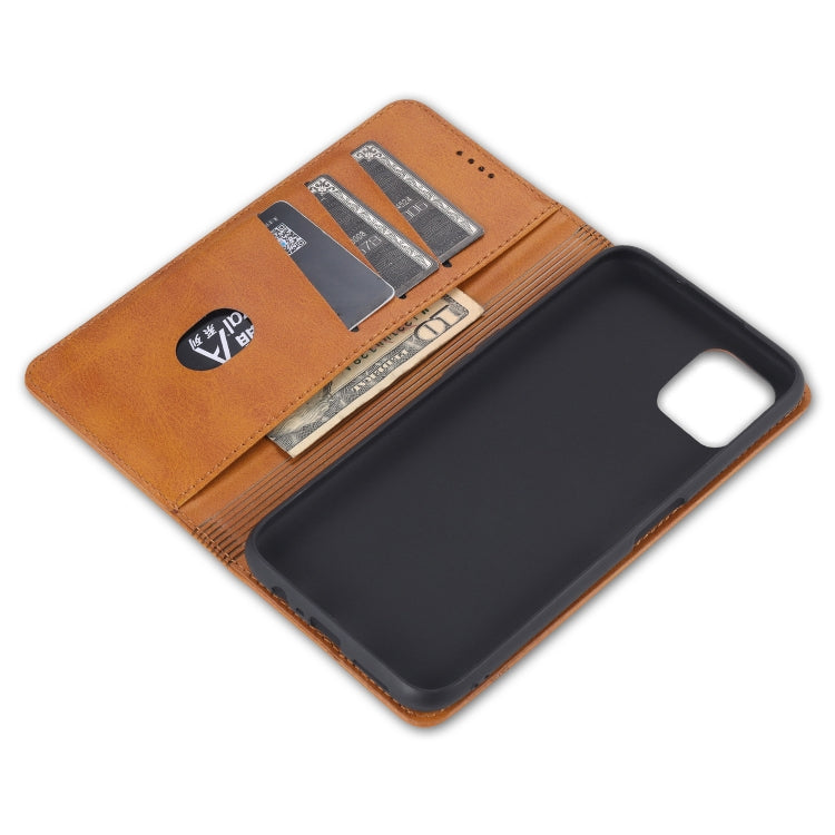 AZNS Magnetic Calf Texture Horizontal Flip Leather Case with Card Slots & Holder & Wallet, For OPPO A72 5G, For OPPO Reno3 Pro, For OPPO Reno4 / Reno4 Pro, For Samsung Galaxy S30 Plus