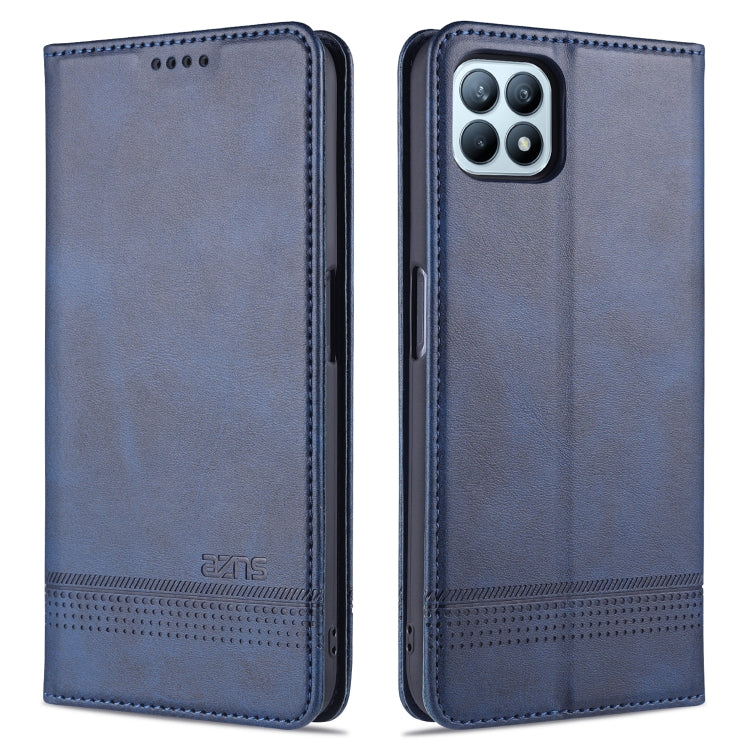AZNS Magnetic Calf Texture Horizontal Flip Leather Case with Card Slots & Holder & Wallet, For OPPO A72 5G, For OPPO Reno3 Pro, For OPPO Reno4 / Reno4 Pro, For Samsung Galaxy S30 Plus