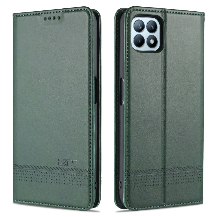 AZNS Magnetic Calf Texture Horizontal Flip Leather Case with Card Slots & Holder & Wallet, For OPPO A72 5G, For OPPO Reno3 Pro, For OPPO Reno4 / Reno4 Pro, For Samsung Galaxy S30 Plus