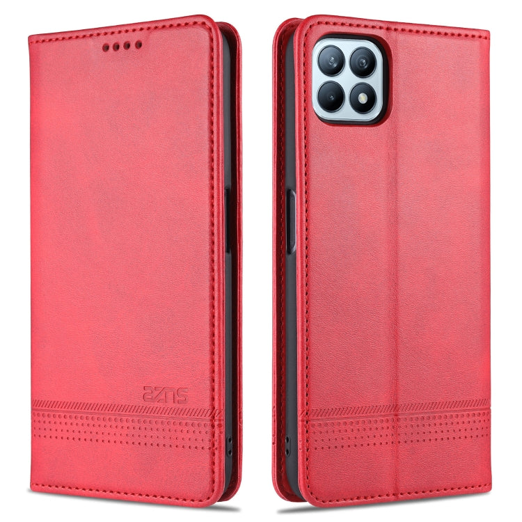 AZNS Magnetic Calf Texture Horizontal Flip Leather Case with Card Slots & Holder & Wallet, For OPPO A72 5G, For OPPO Reno3 Pro, For OPPO Reno4 / Reno4 Pro, For Samsung Galaxy S30 Plus