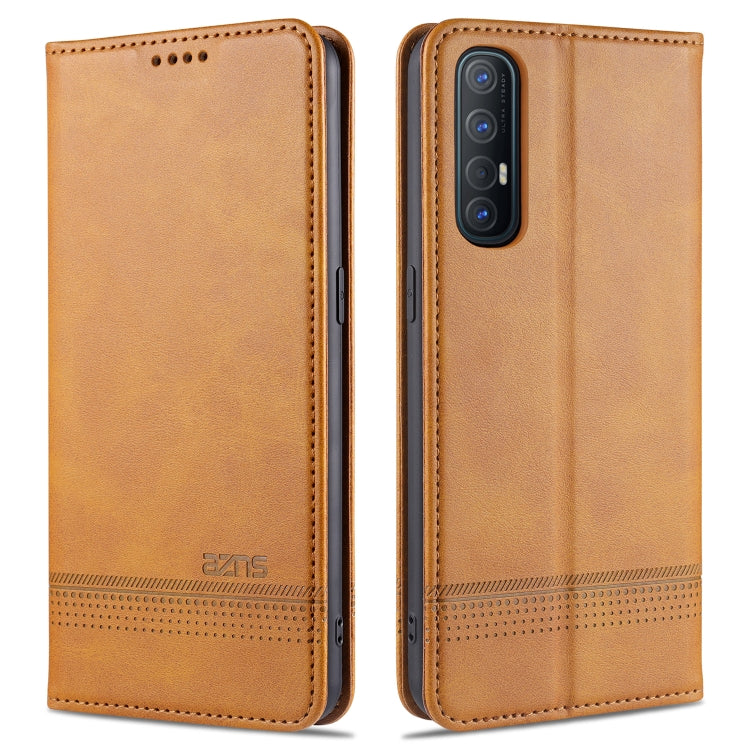 AZNS Magnetic Calf Texture Horizontal Flip Leather Case with Card Slots & Holder & Wallet, For OPPO A72 5G, For OPPO Reno3 Pro, For OPPO Reno4 / Reno4 Pro, For Samsung Galaxy S30 Plus