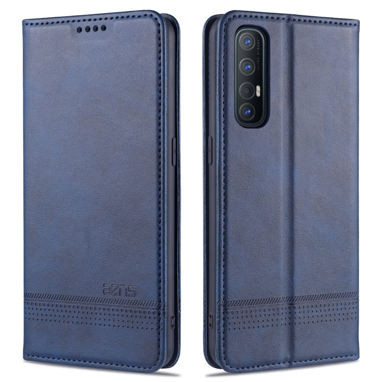 AZNS Magnetic Calf Texture Horizontal Flip Leather Case with Card Slots & Holder & Wallet, For OPPO A72 5G, For OPPO Reno3 Pro, For OPPO Reno4 / Reno4 Pro, For Samsung Galaxy S30 Plus