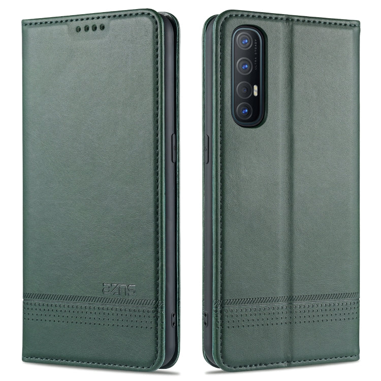 AZNS Magnetic Calf Texture Horizontal Flip Leather Case with Card Slots & Holder & Wallet, For OPPO A72 5G, For OPPO Reno3 Pro, For OPPO Reno4 / Reno4 Pro, For Samsung Galaxy S30 Plus