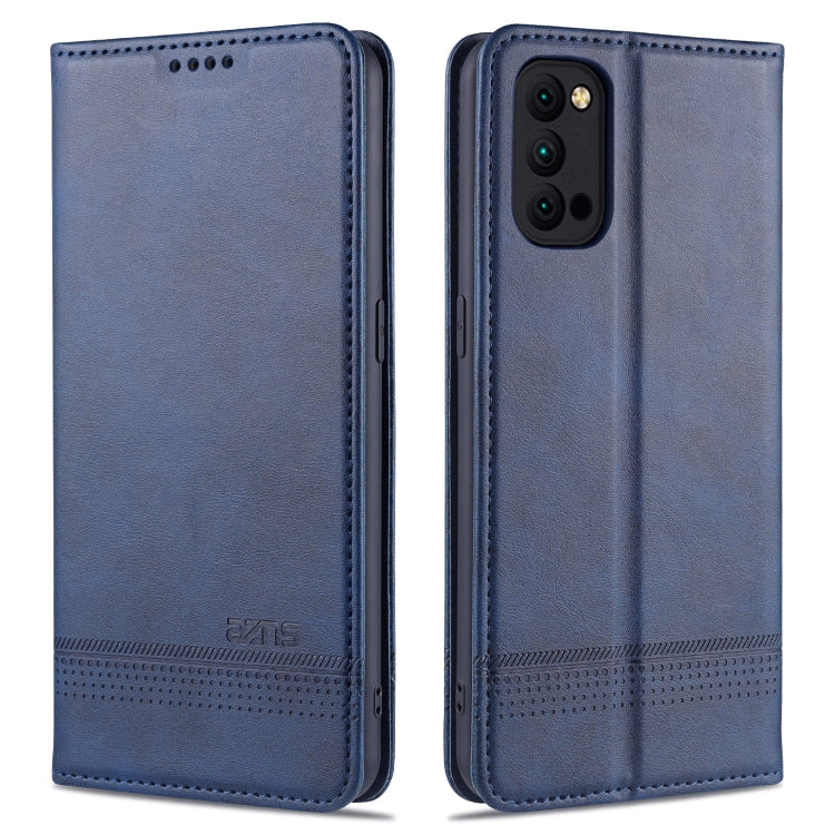 AZNS Magnetic Calf Texture Horizontal Flip Leather Case with Card Slots & Holder & Wallet, For OPPO A72 5G, For OPPO Reno3 Pro, For OPPO Reno4 / Reno4 Pro, For Samsung Galaxy S30 Plus
