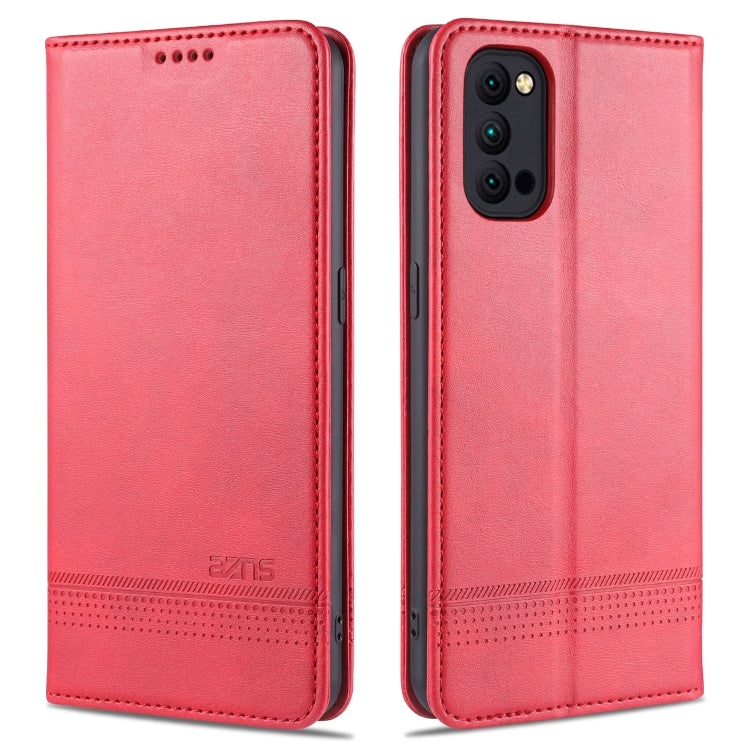 AZNS Magnetic Calf Texture Horizontal Flip Leather Case with Card Slots & Holder & Wallet, For OPPO A72 5G, For OPPO Reno3 Pro, For OPPO Reno4 / Reno4 Pro, For Samsung Galaxy S30 Plus